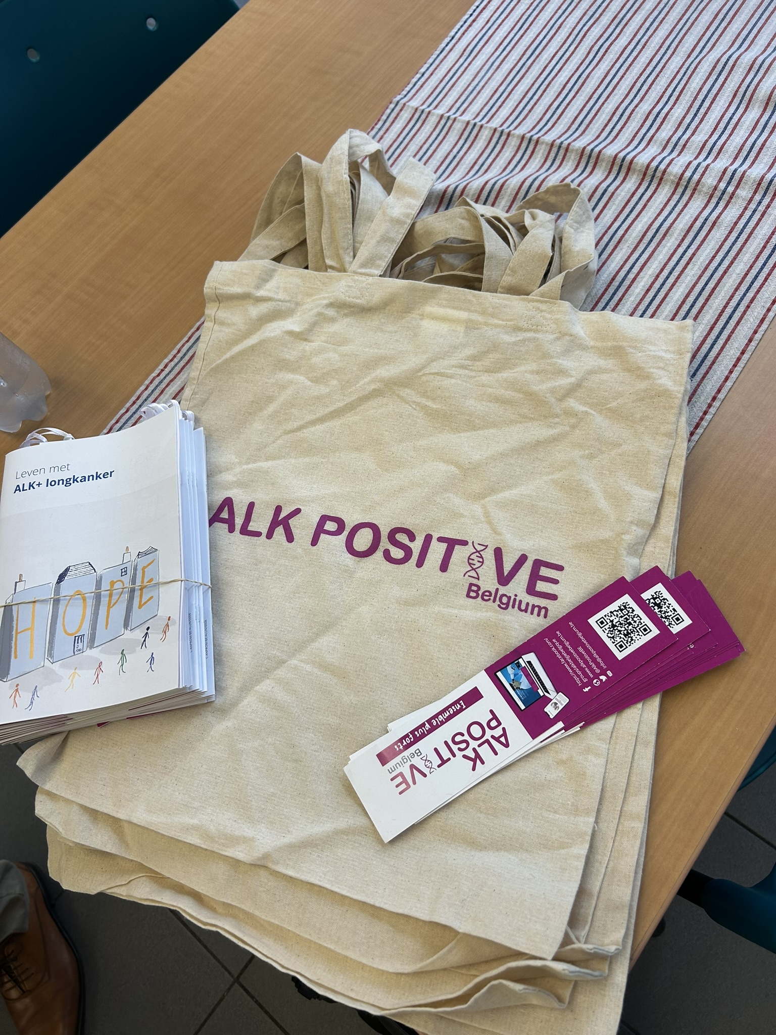 Foto van een bijeenkomst van ALK Positive Belgium
